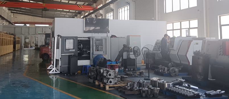 hydraulic motor production workshop facility