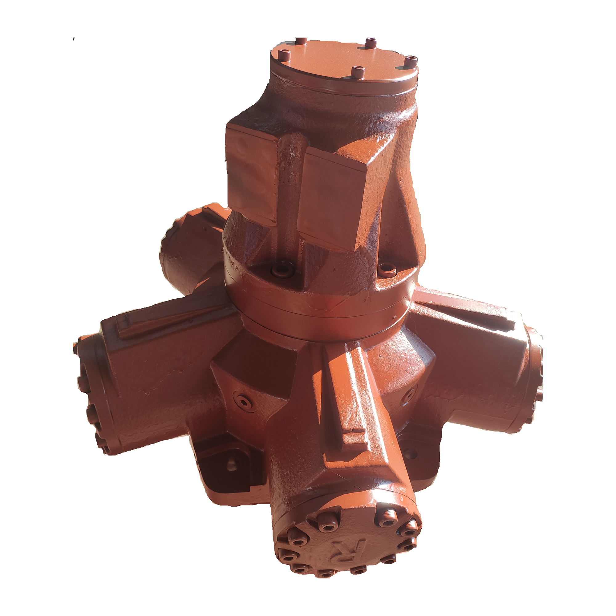 Hydraulic system components and motor performance comparison diagram